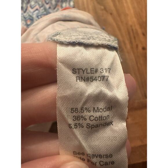 CAbi Maxi Dress Size Large Cowl Neck Aztec Ikat Sundress Sleeveless Resort - Picture 12 of 12